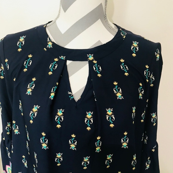 Poema for Anthropologie Floral Boho Tunic Dress S - Picture 2 of 8